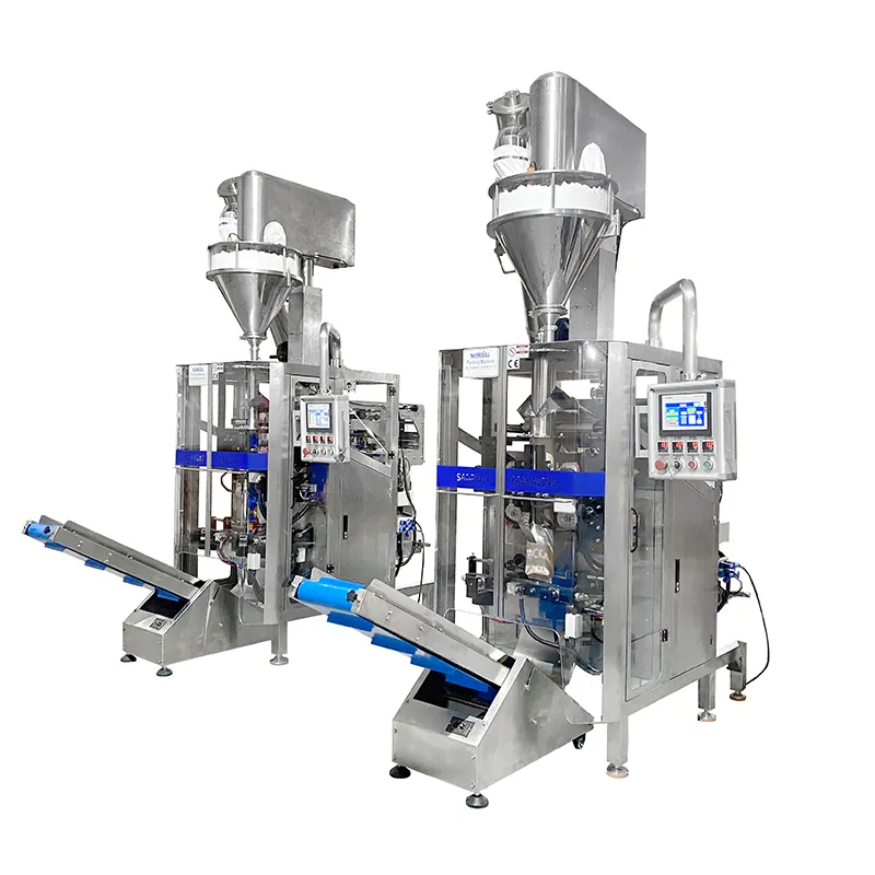 Powder Back Sealing\Gusset Bag VFFS Packing Machine