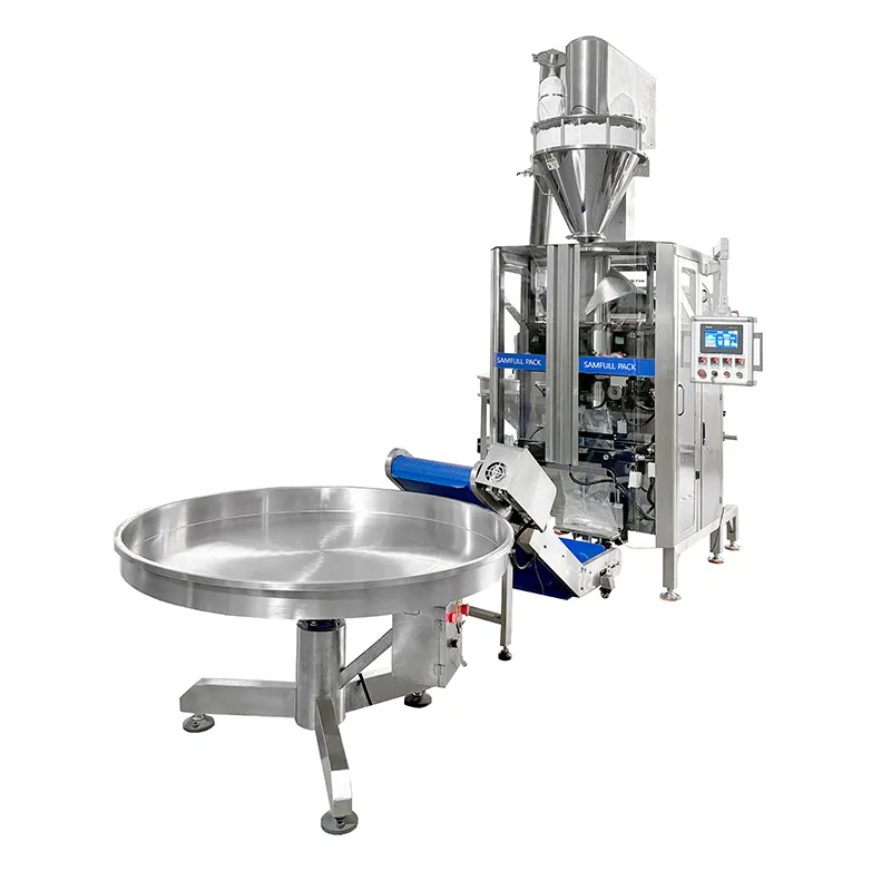 Powder Back Sealing\Gusset Bag VFFS Packing Machine