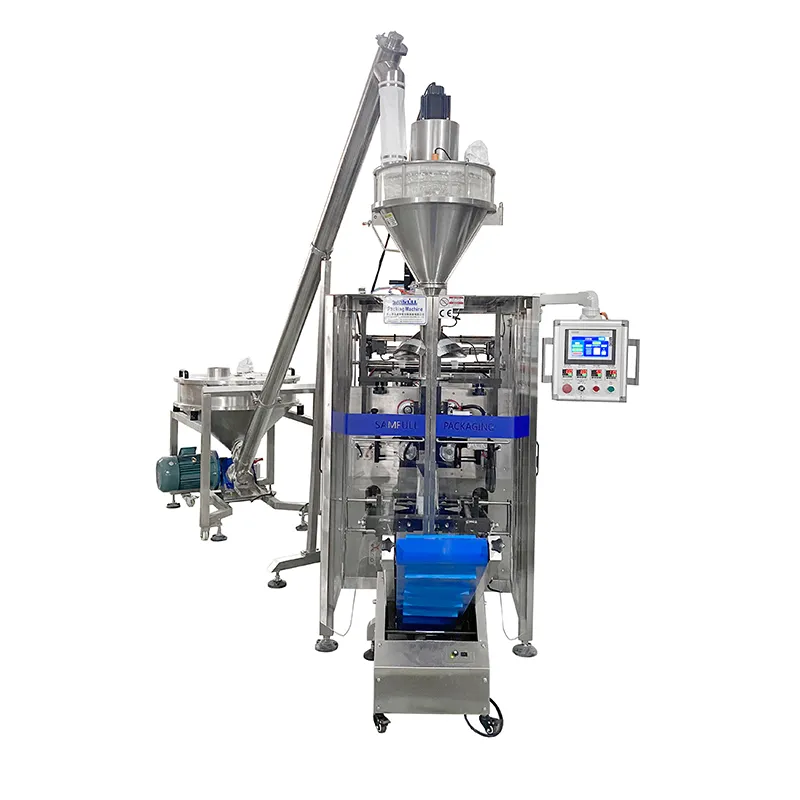 Powder Back Sealing\Gusset Bag VFFS Packing Machine