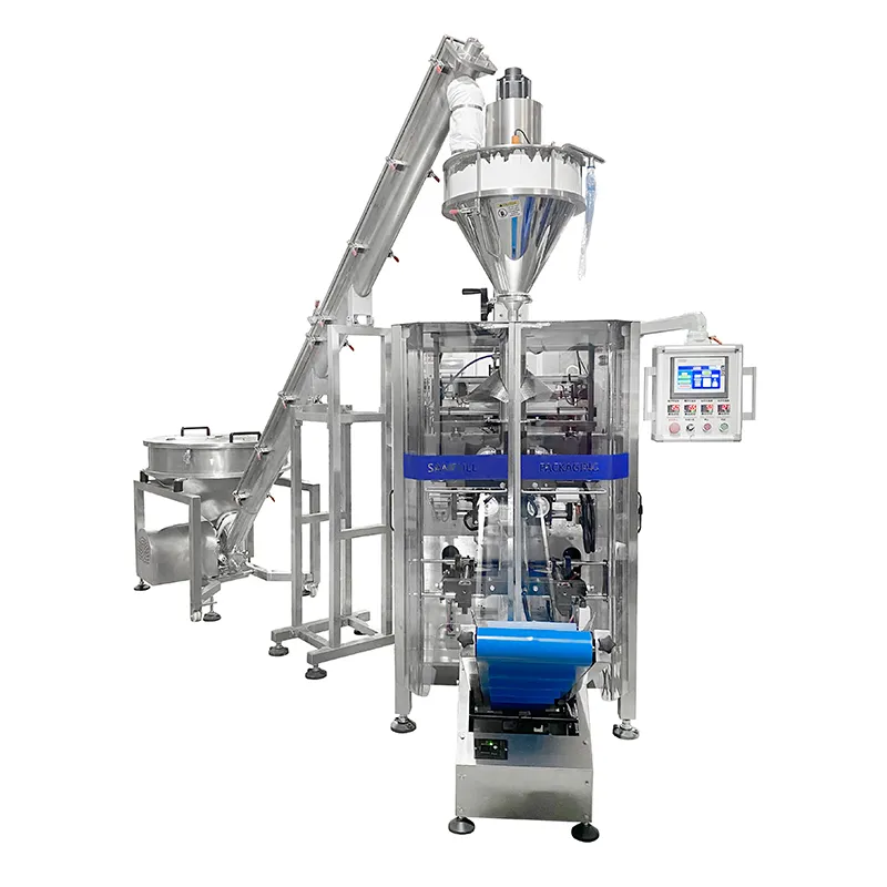 Powder Back Sealing\Gusset Bag VFFS Packing Machine