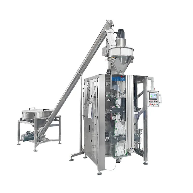 Powder Back Sealing\Gusset Bag VFFS Packing Machine