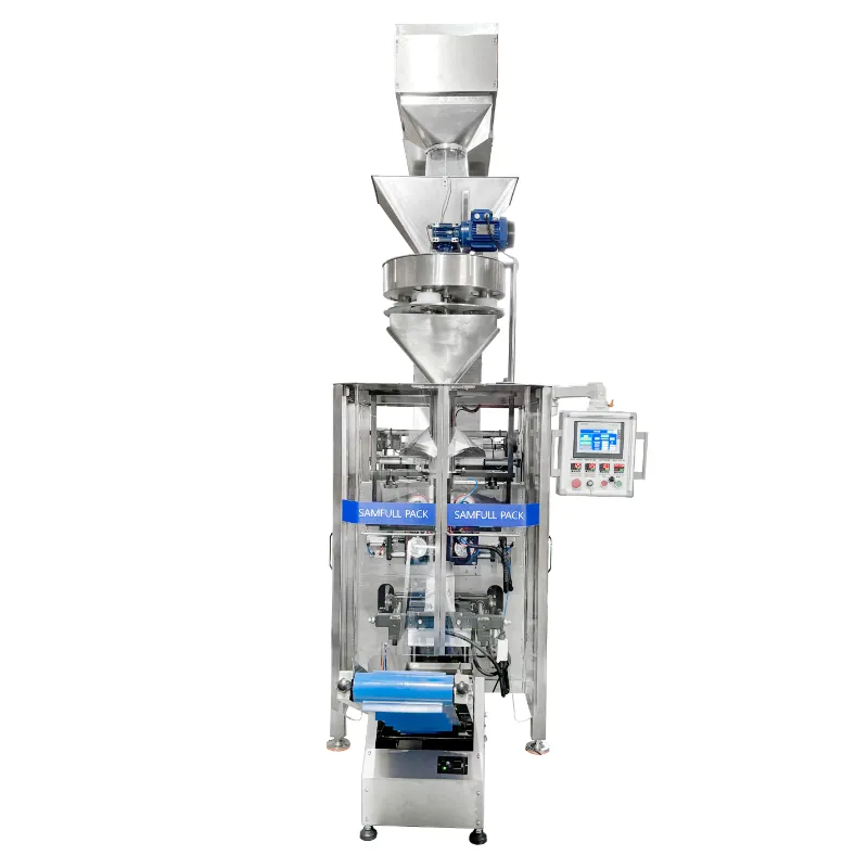 Granule Back Sealing\Gusset Bag VFFS Packing Machine