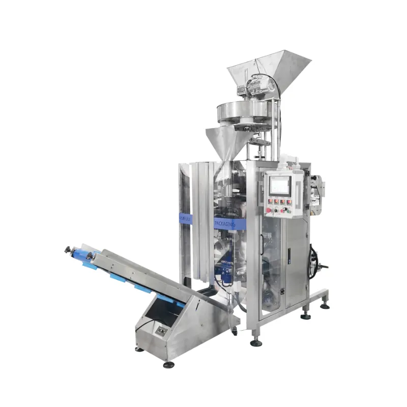 Granule Back Sealing\Gusset Bag VFFS Packing Machine