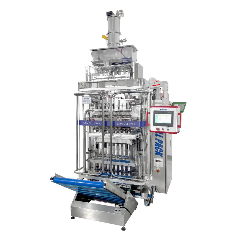 Multilane Granule Stick/Back Sealing Pack Packaging Machine