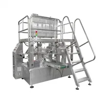 Premade Pouch Mixing Liquid Filling & Sealing Machine