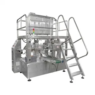 Premade Pouch Mixing Liquid Filling & Sealing Machine