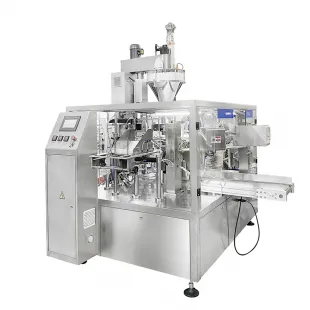 Premade Pouch Powder Filling & Sealing Machine