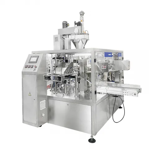 Premade Pouch Powder Filling & Sealing Machine