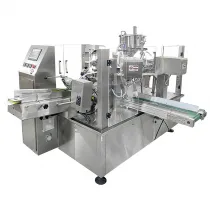 Premade Pouch Spout Liquid Filling & Sealing Machine