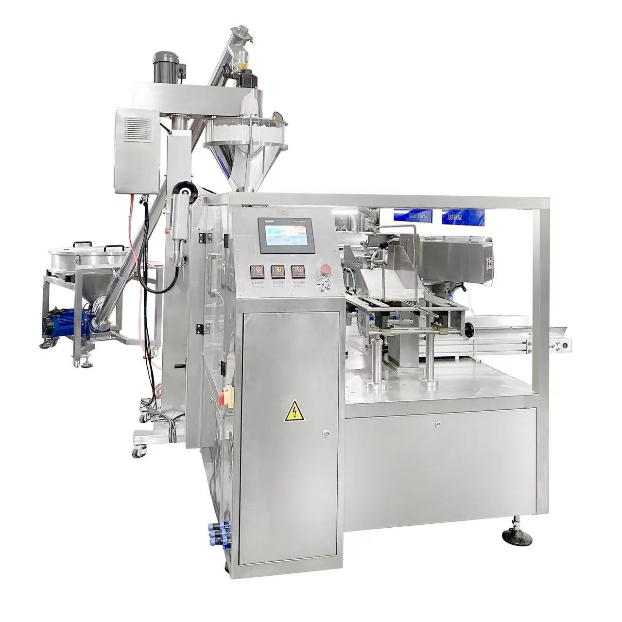 premade doypack pouch powder filling and sealing machine