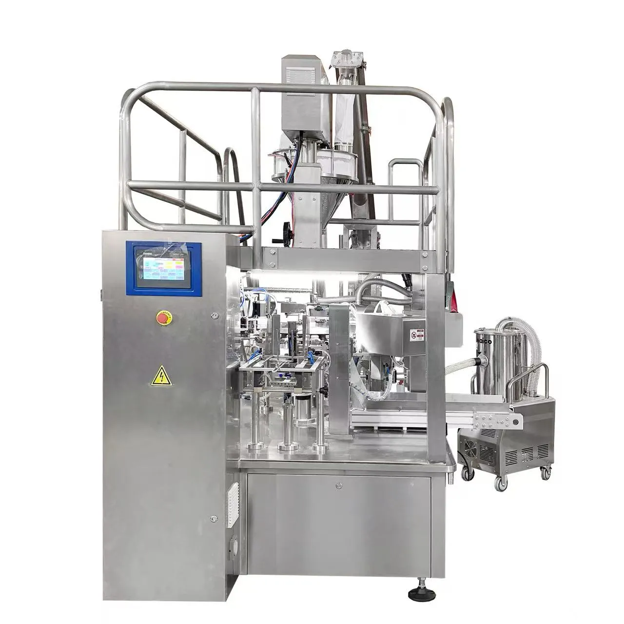 high accuracy auger filler for fishing bait powder packaging line