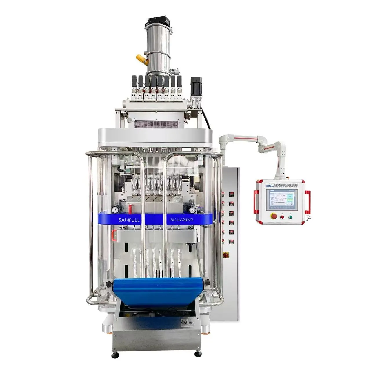 multilane back seal stick pack packaging machine