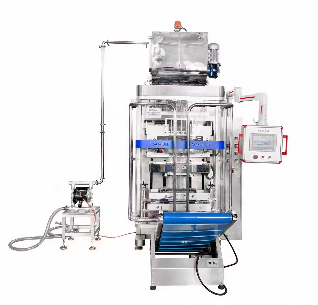 4 lane liquid stick pack packaging machine