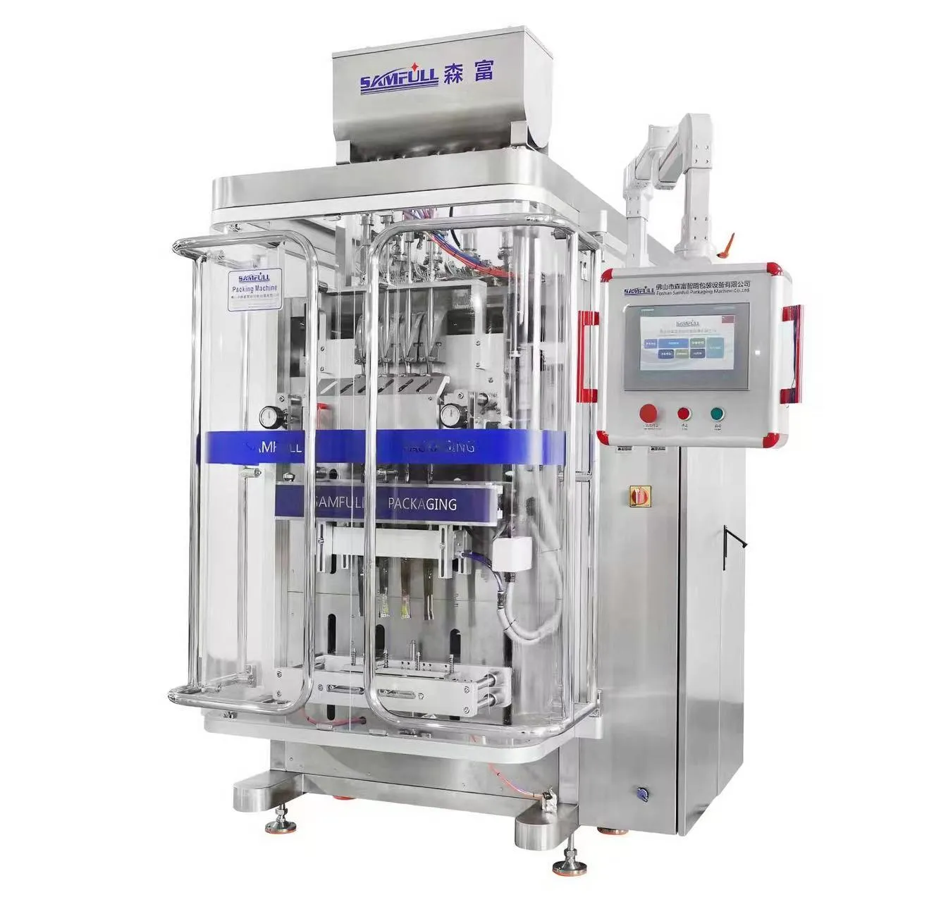 4 lane liquid stick pack packaging machine