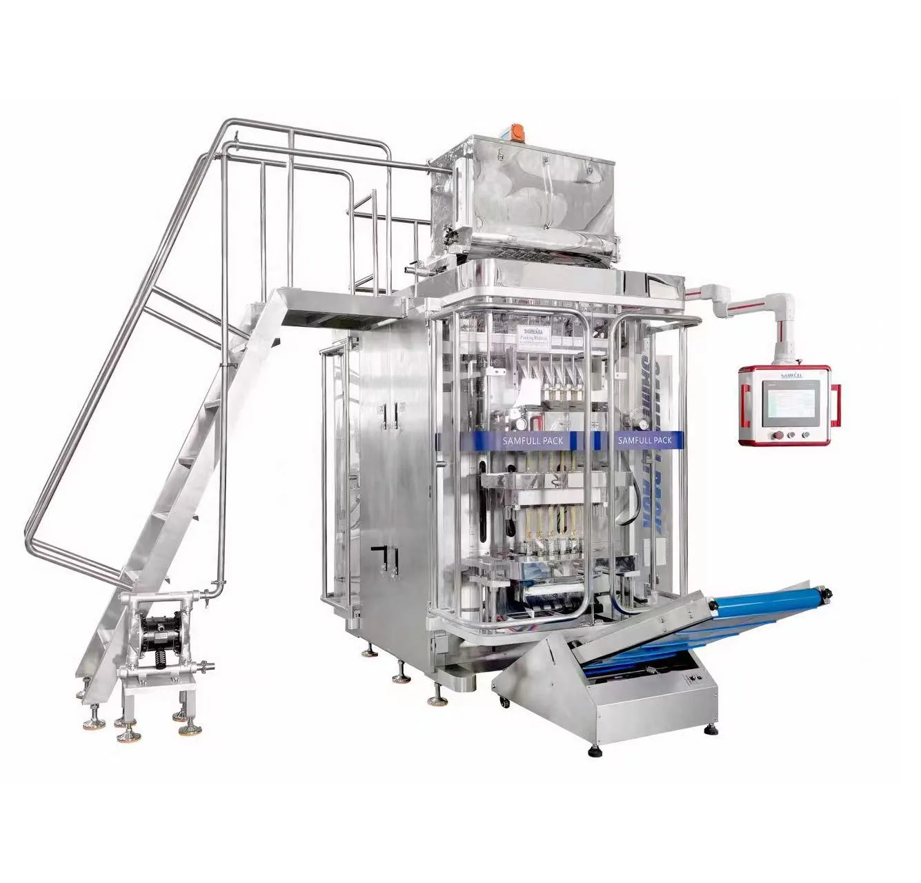 6 lane liquid multilane sachet packing machine