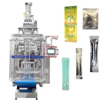 Creamer Sachet Stick Multi-Lane Powder Packaging Machine, Powder Filling Equipment, Four to Ten Tracks Powder Packing Machine, Packaging Solution for Coffee Creamer and Food Powders