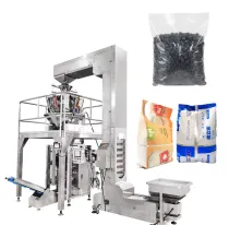 Plastic Ring Packaging Machine, Vertical Multihead Weigher Granule Automatic Plastic Parts Packaging, Vffs Plastic Accessories Pouch Packing Equipment