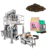 Vertical Multihead Weigher Packaging Machine For Dog Food And Pet Food Pellets