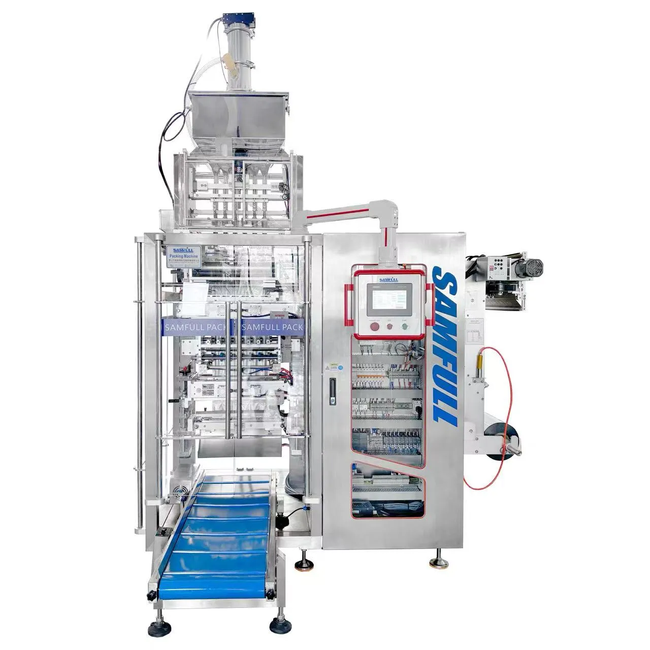 Accurate dosing system for spice flakes packaging