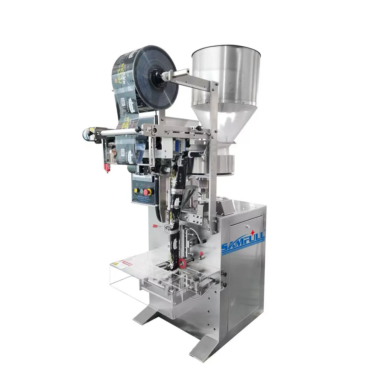 High-precision volumetric cup or electronic weigher for accurate granule dosing