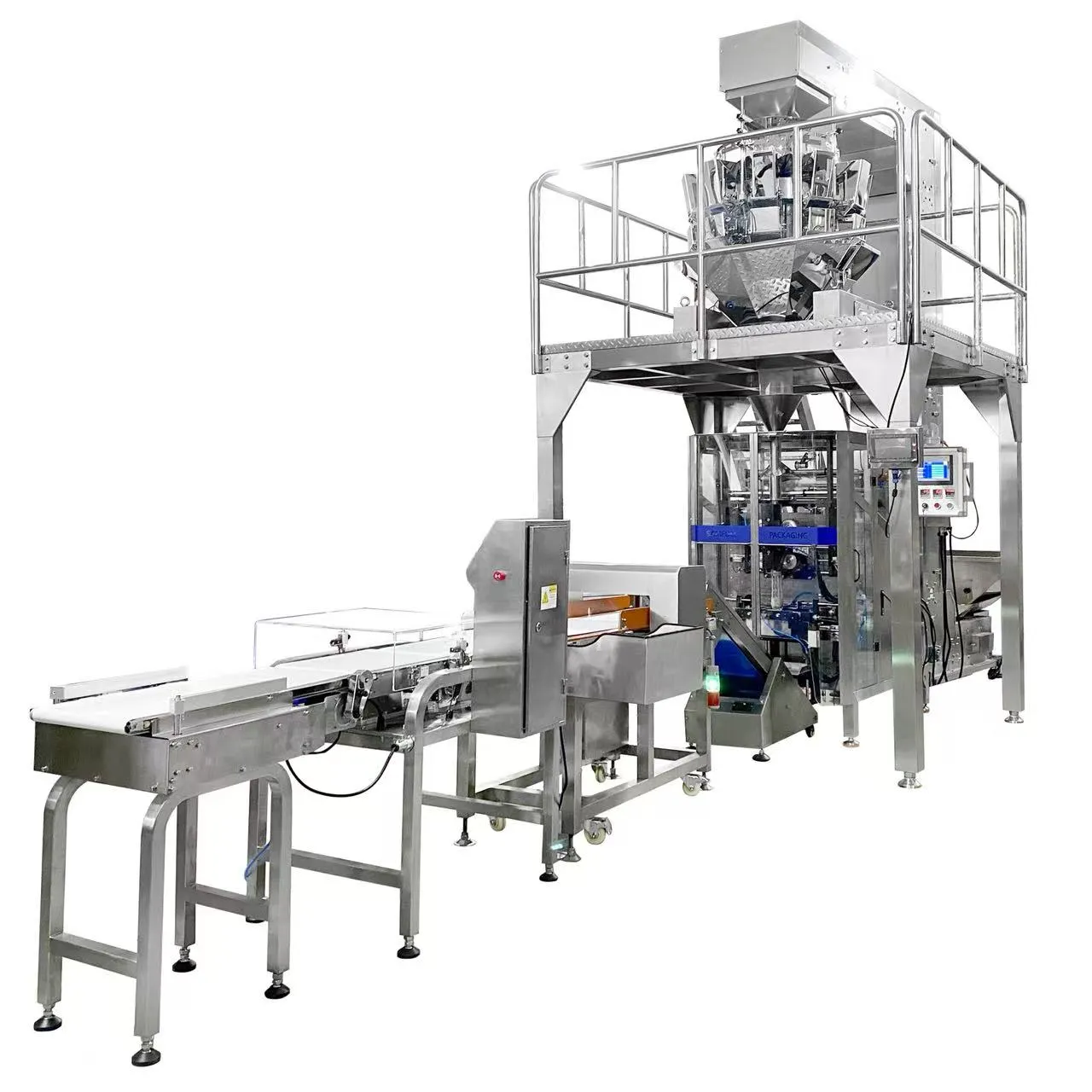 Finished nut and snack packaging bags