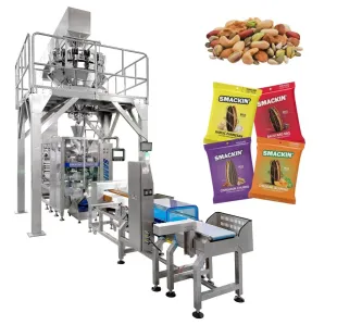 High-Speed Vertical Multihead Weigher Packaging Machine for Sunflower Seeds & Nuts