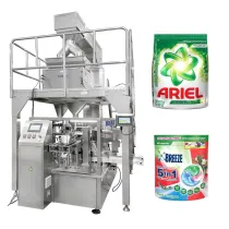 Rotary Premade Pouch Packing Machine for 1kg-2kg Laundry Powder