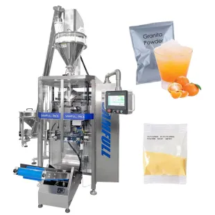 High-Speed Automatic VFFS Powder Packaging Machine for Orange Juice & Instant Fruit Powder